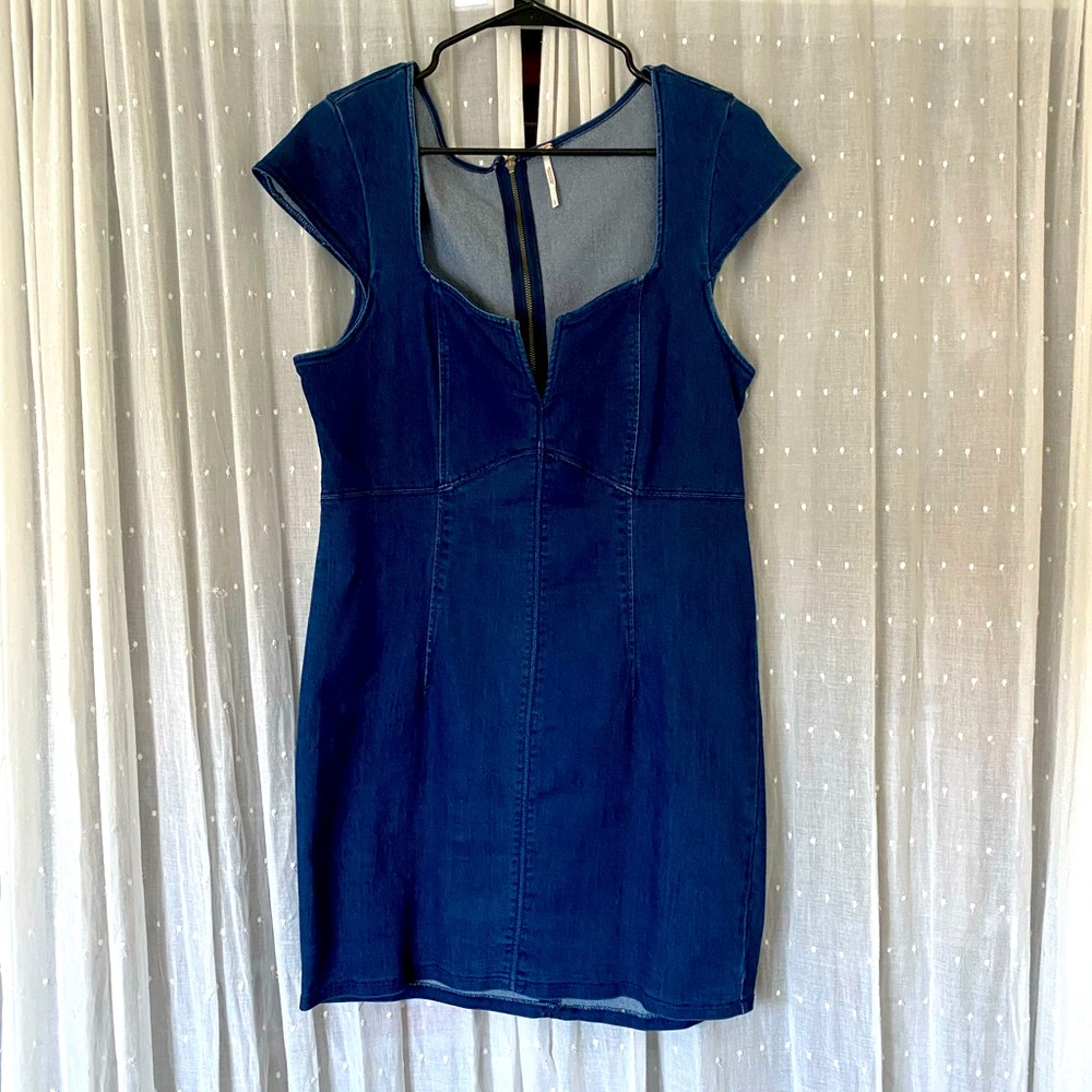 Denim dress